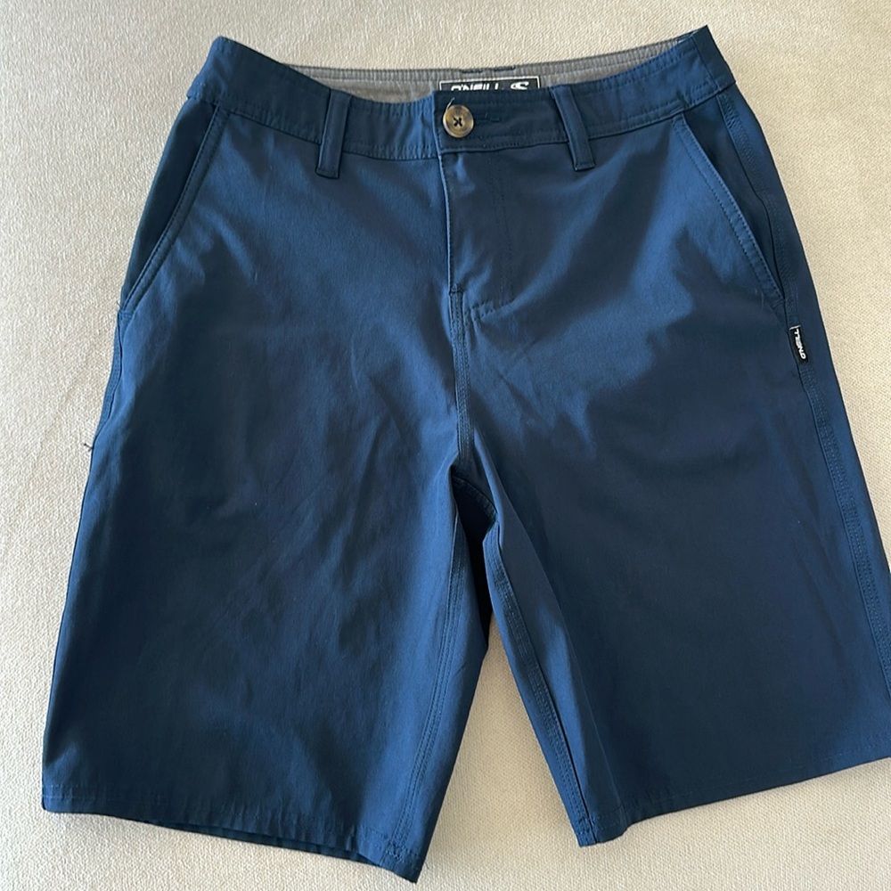 O’Neil hybrid blue shorts (size 26)